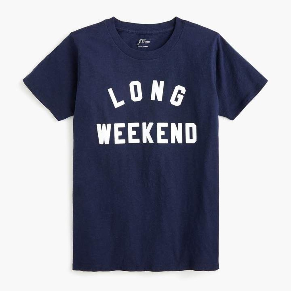 J.crew Long Weekend T-Shirt small
